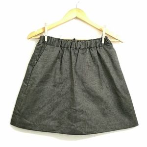 Madewell | Gold & Black Jacquard Skirt
